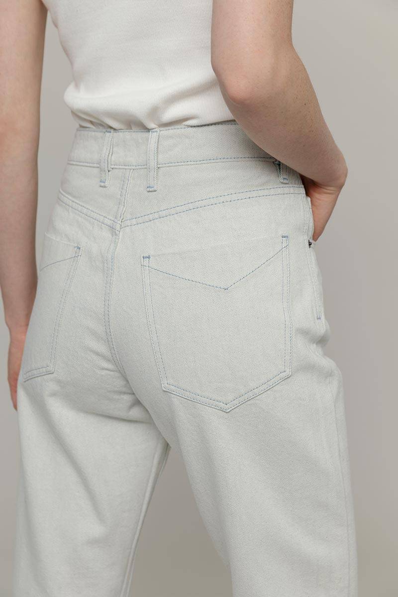 Rifò AGLAIA Pantaloni Jeans Donna Cotone Rigenerato Negozi Online