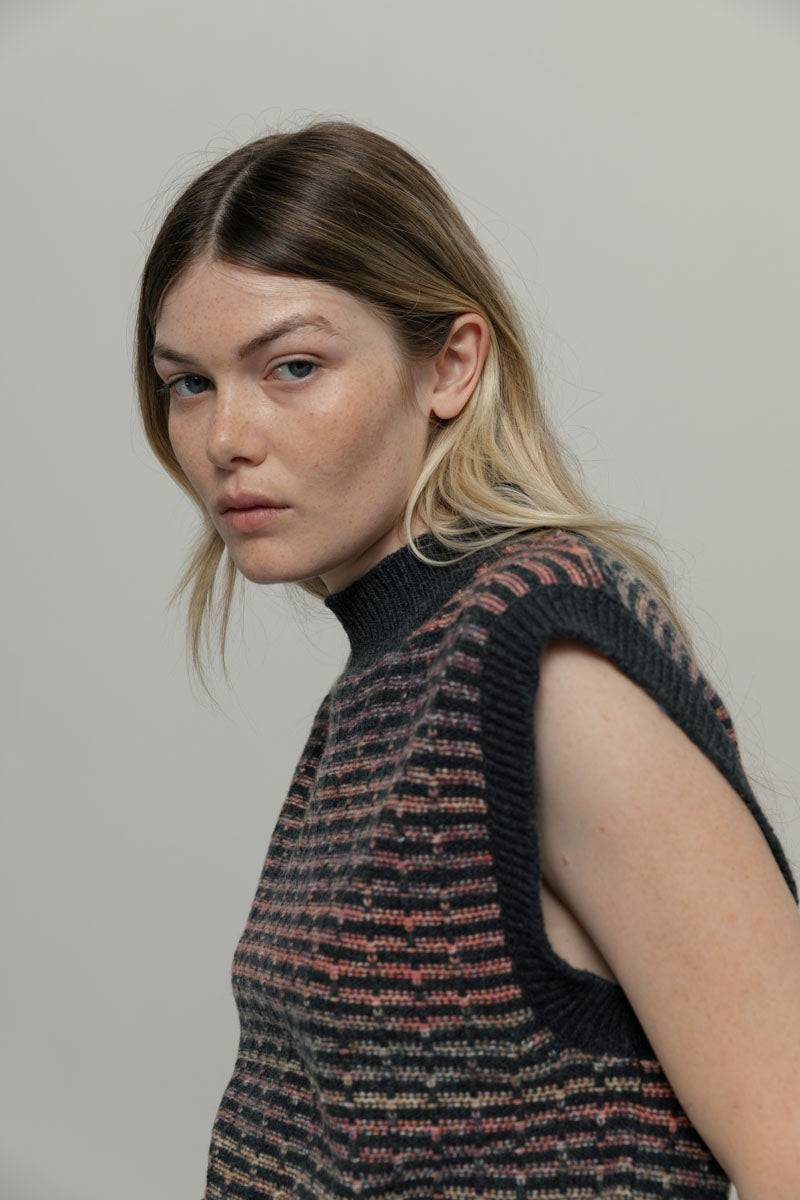Rifò IRIDE Gilet Donna Lana Rigenerata Promozione Limitata