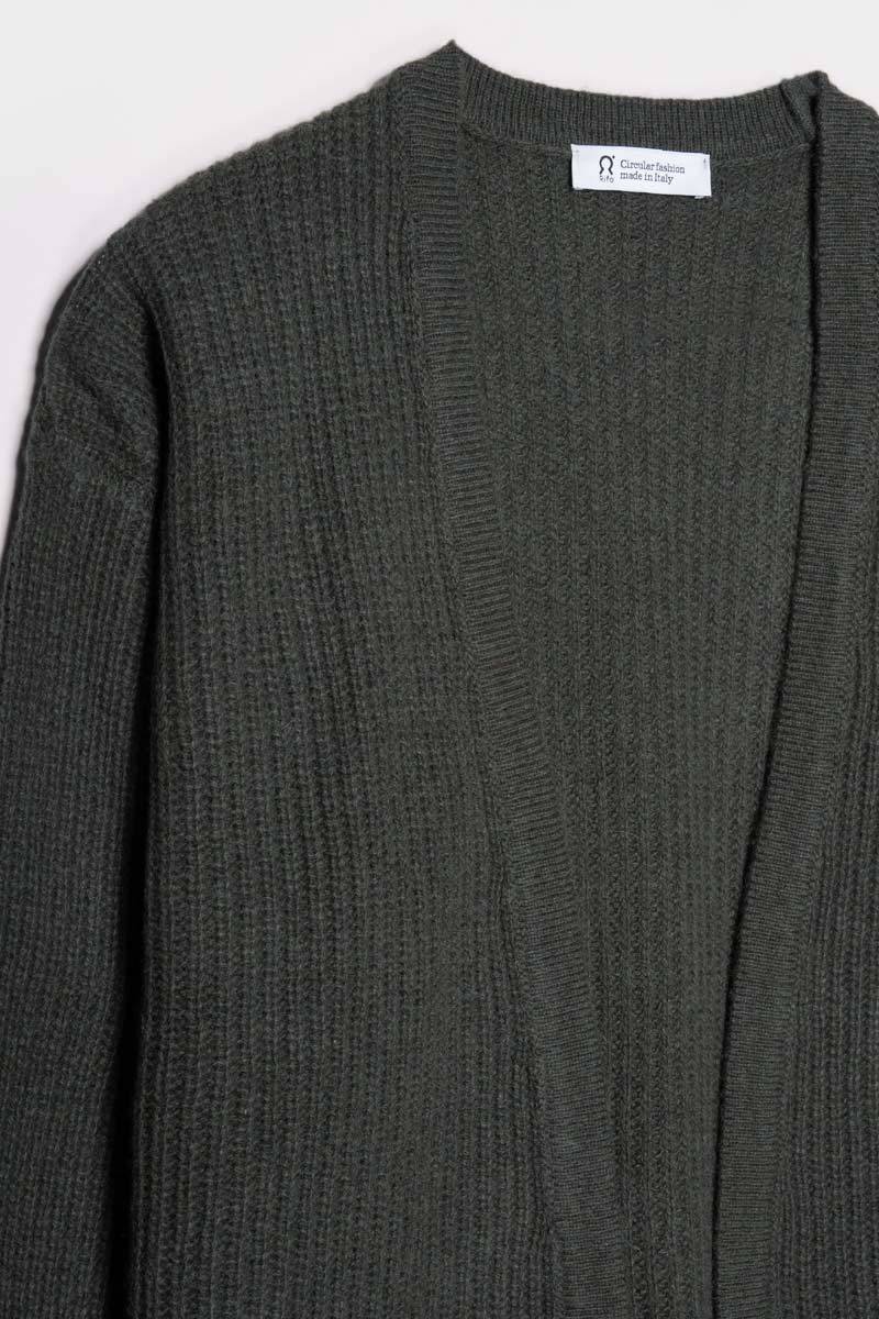 Rifò MARGHERITA Cardigan Donna Cashmere Rigenerato Sottocosto