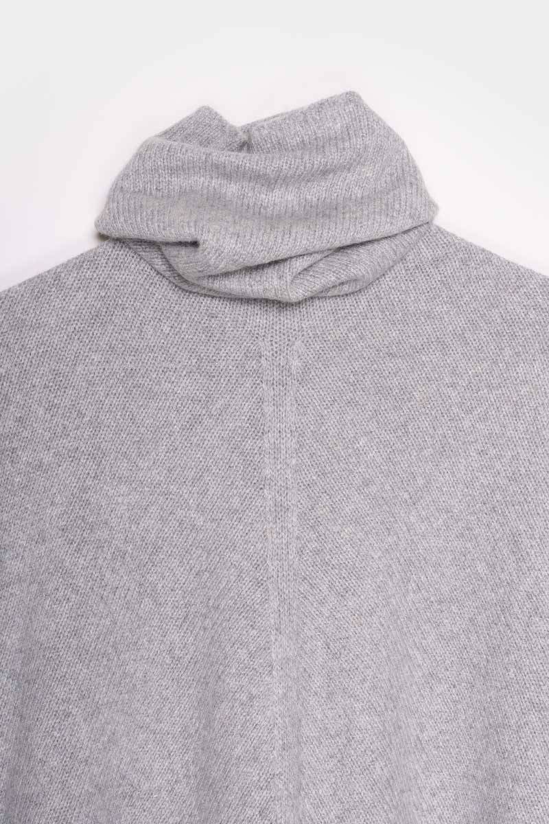 Rifò ELISABETTA Poncho Donna Cashmere Rigenerato Presa