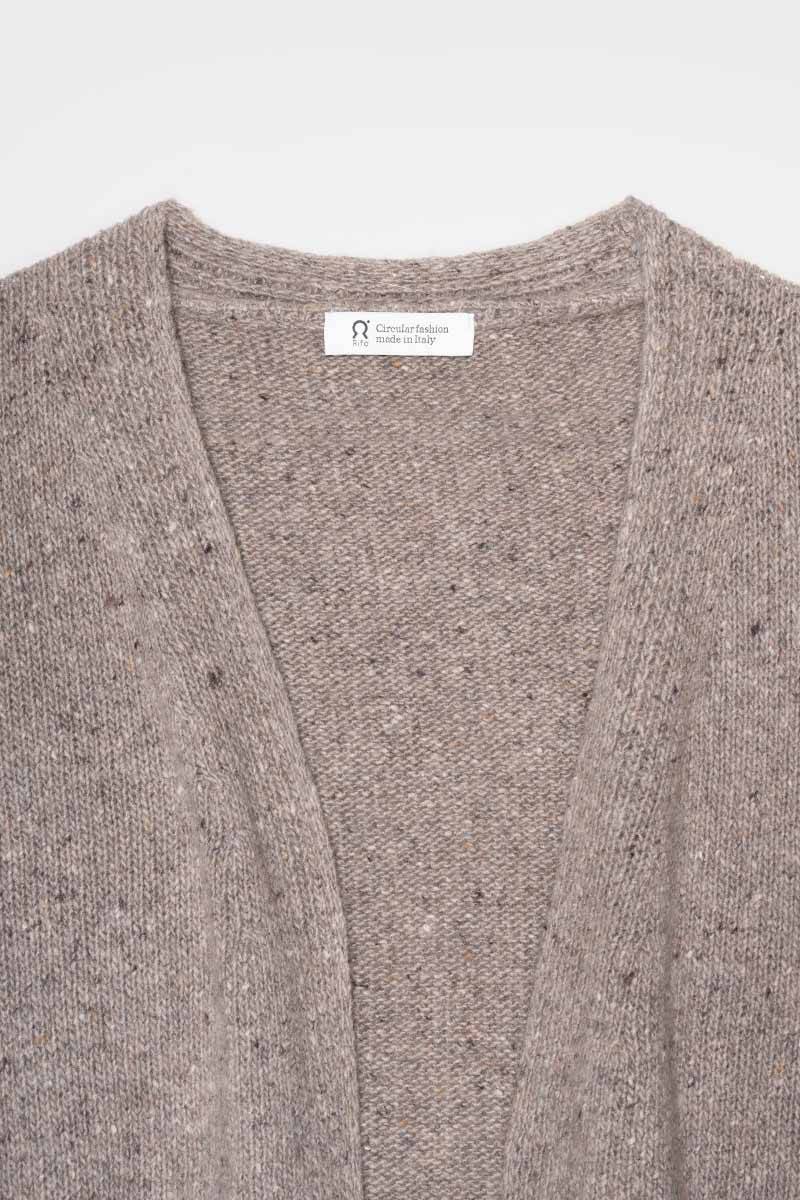Rifò PALOMA Cardigan Donna Cashmere Rigenerato Hotsell