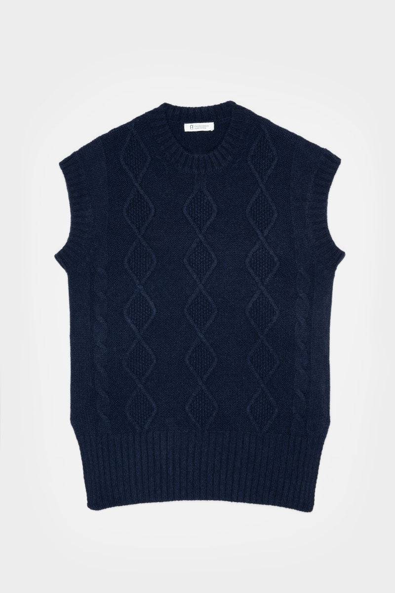 Rifò NORMA Gilet Donna Lana Rigenerata Saldi Di Fabbrica