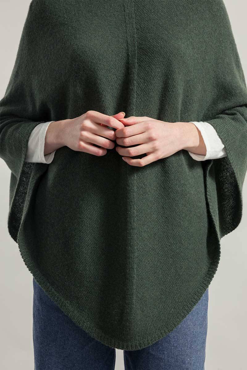 Rifò ELISABETTA Poncho Donna Cashmere Rigenerato Negozio online di fabbrica