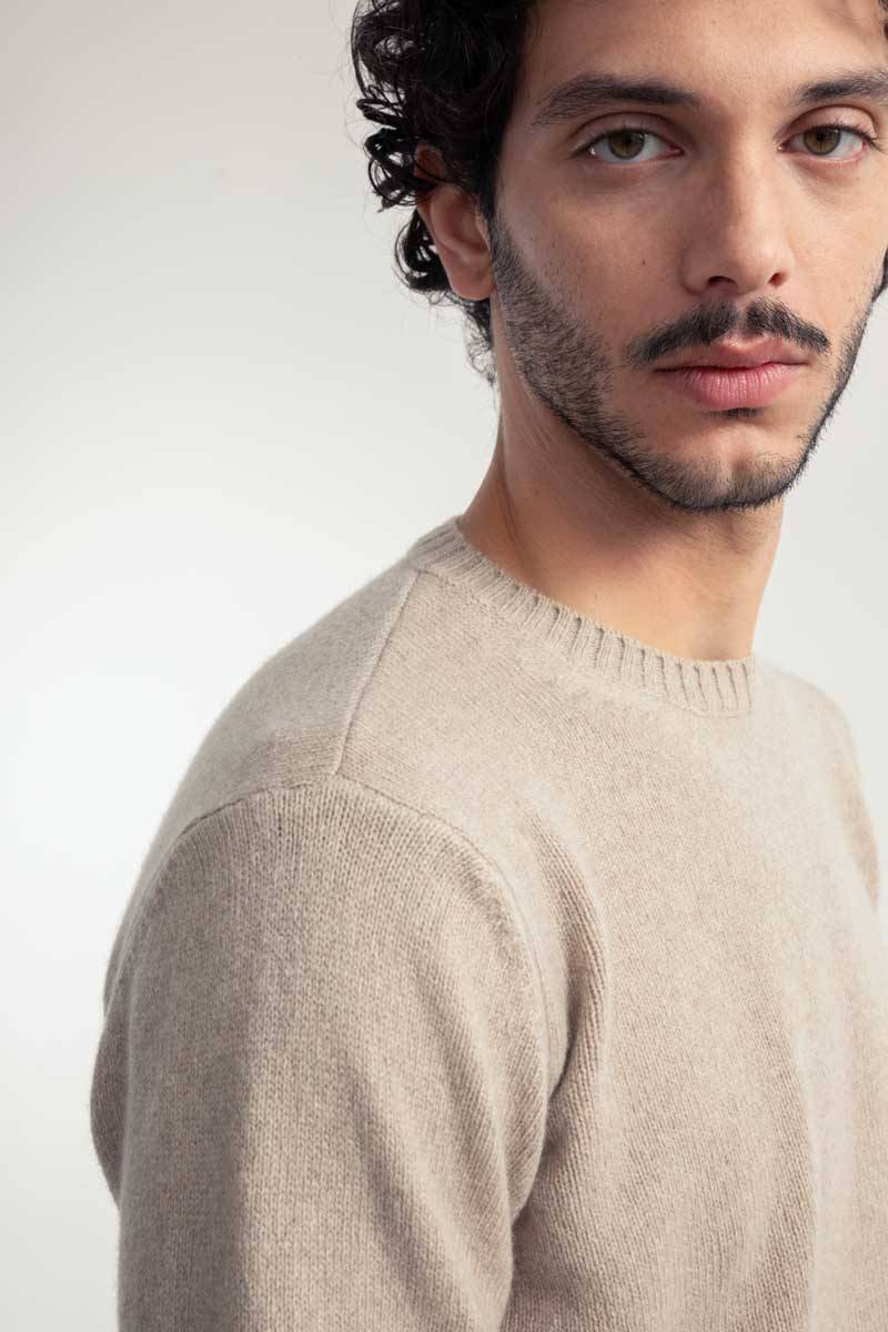 Rifò ROMEO Maglia Uomo Cashmere Rigenerato Offerta temporanea