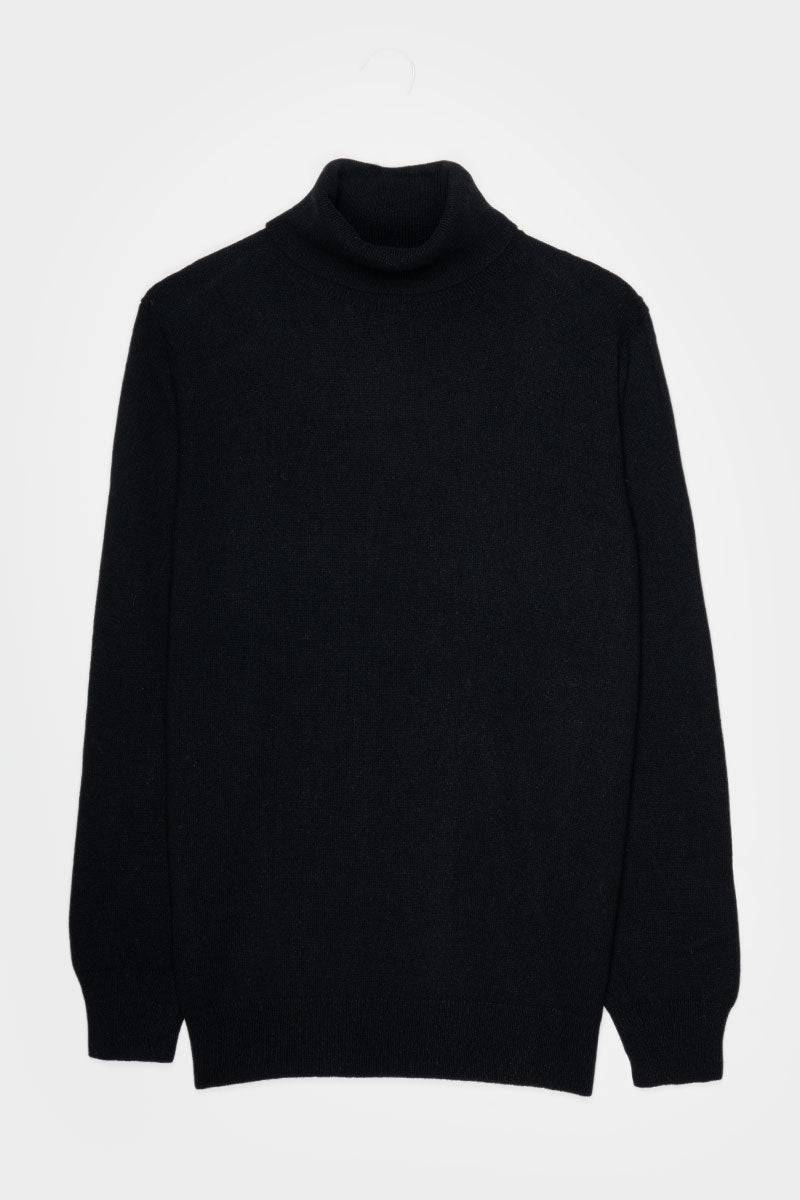Rifò ALBERTO Maglia Collo Alto Uomo Cashmere Rigenerato Nuovi prodotti