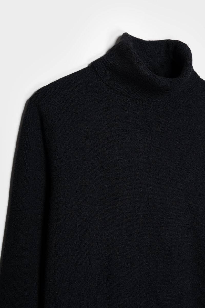 Rifò ALBERTO Maglia Collo Alto Uomo Cashmere Rigenerato Nuovi prodotti