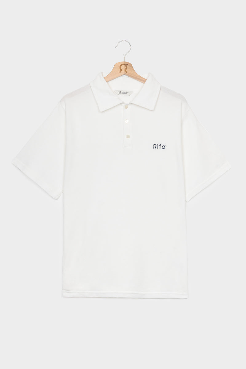 Rifò RICCARDO Maglia Polo Uomo Cotone Rigenerato Super Saving Price