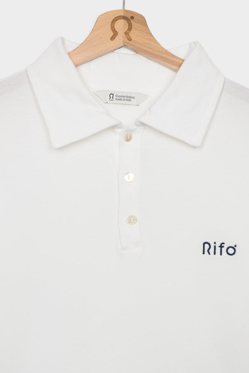 Rifò RICCARDO Maglia Polo Uomo Cotone Rigenerato Super Saving Price