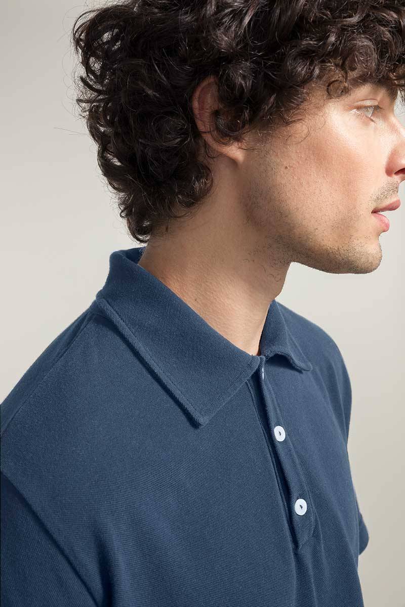 Rifò RICCARDO Maglia Polo Uomo Cotone Rigenerato Offerta settimanale