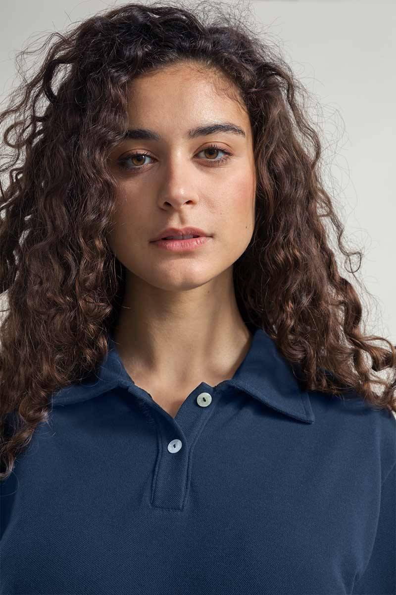 Rifò LUDO Maglia Polo Donna Cotone Rigenerato Ultimi due giorni
