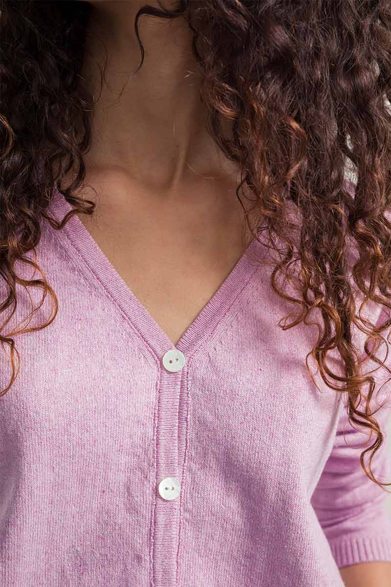 Rifò LUCIA Cardigan Donna Cotone Rigenerato Fino al 55% di sconto