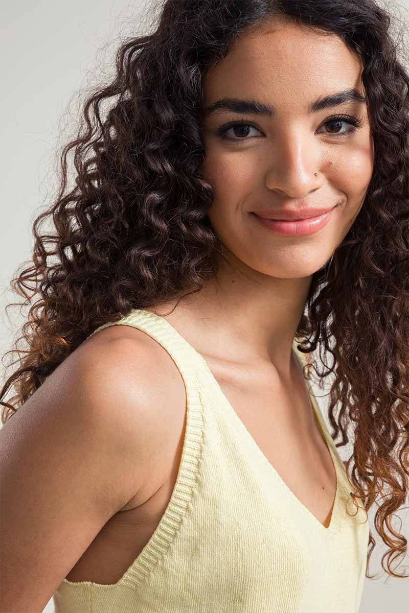 Rifò CLARA Canotta Donna Cotone Rigenerato Discount Store per i nuovi prodotti