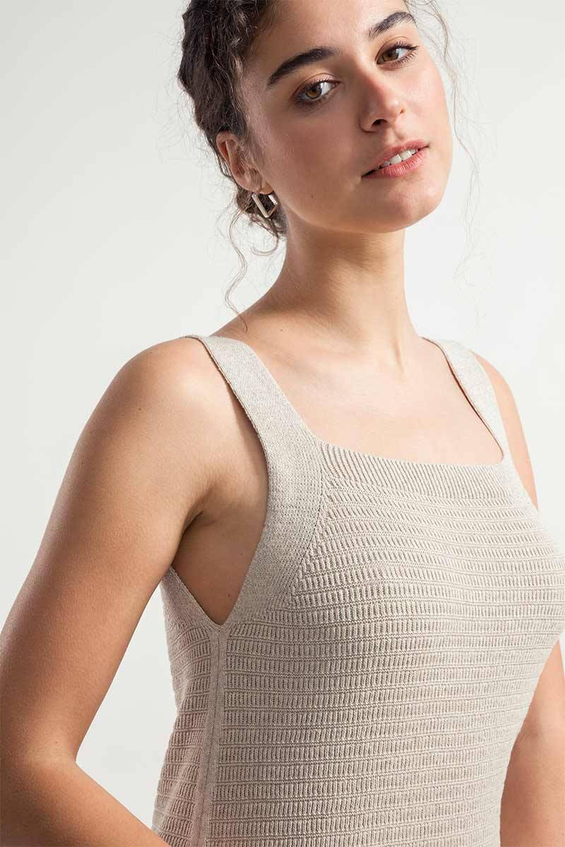 Rifò LUNA Abito Tubino in Maglia Donna Cotone Rigenerato 50% di sconto con spedizione gratuita
