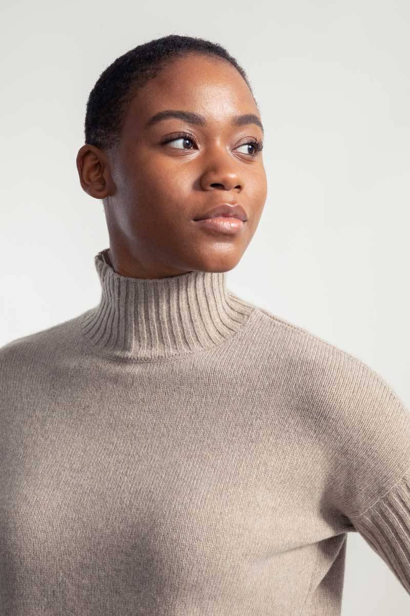 Rifò ERMINIA Maglia Donna Cashmere Rigenerato Sconti questo mese