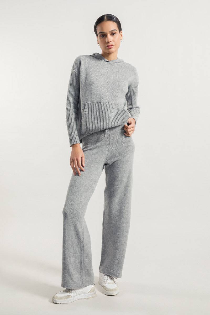 Rifò ZELDA Pantaloni Donna Cashmere Rigenerato In Linea