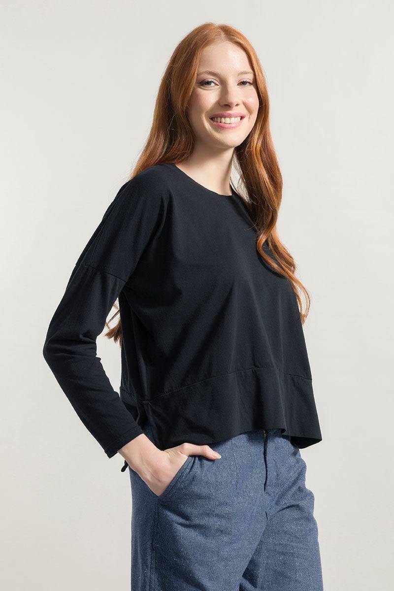Rifò ZOE Maglia Maniche Lunghe Donna Cotone Rigenerato Negozi Online