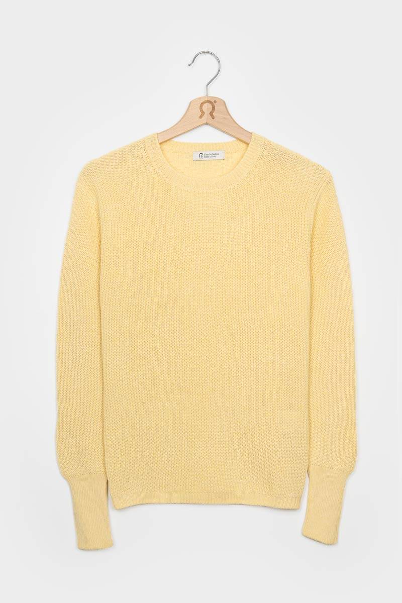 Rifò OLGA Maglia Donna Cotone Rigenerato Affare Del Giorno