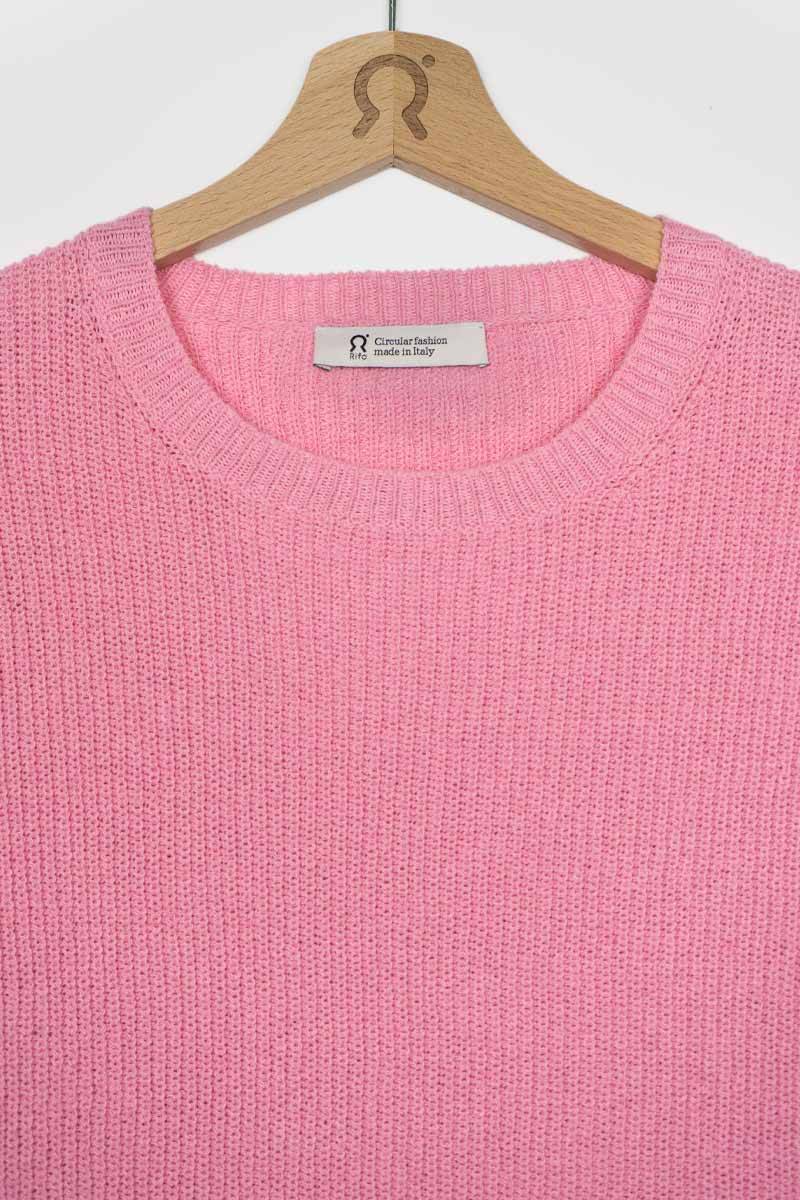 Rifò OLGA Maglia Donna Cotone Rigenerato Prezzo Ridotto