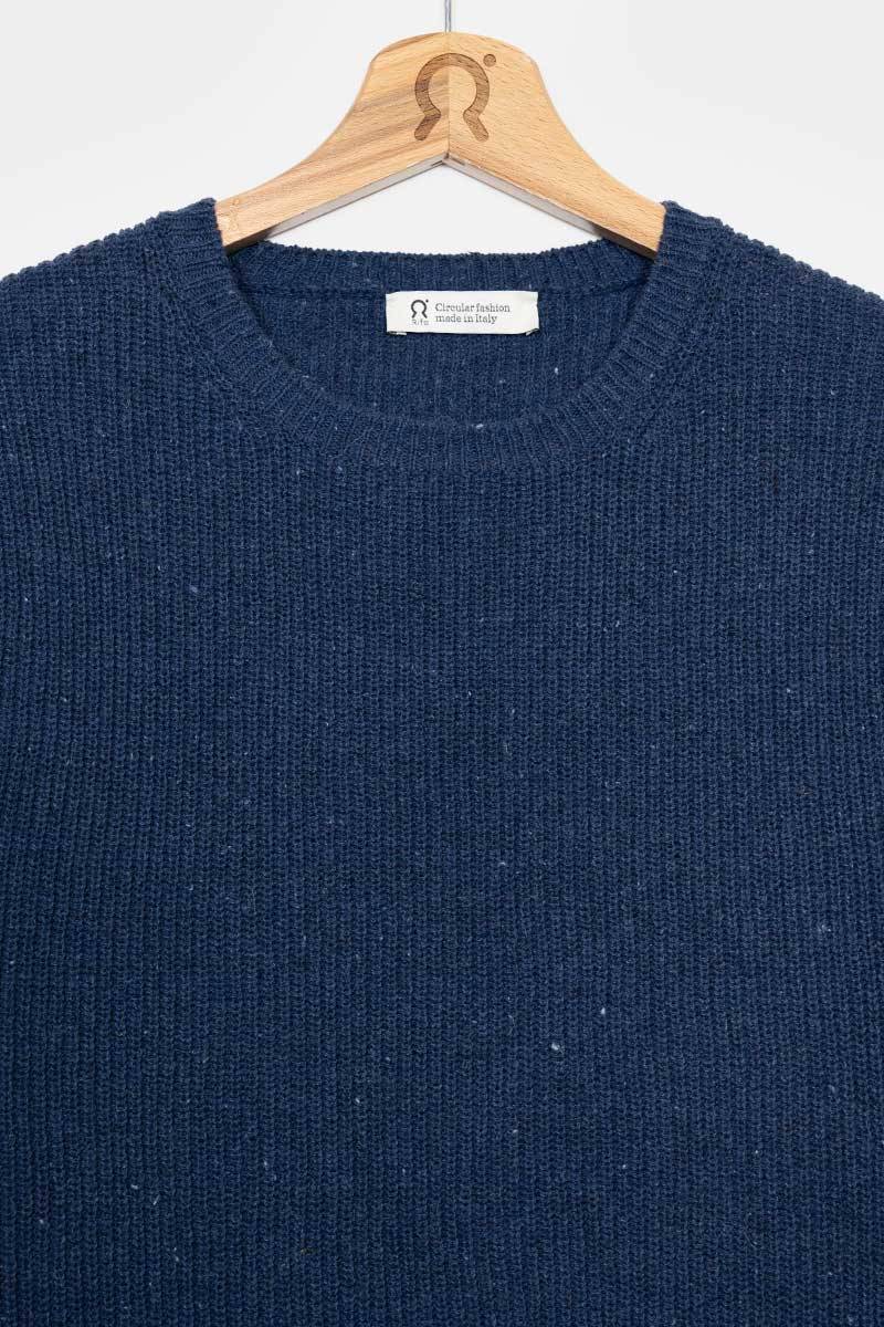 Rifò RACHELE Maglia Girocollo Donna Cotone Jeans Rigenerato Online