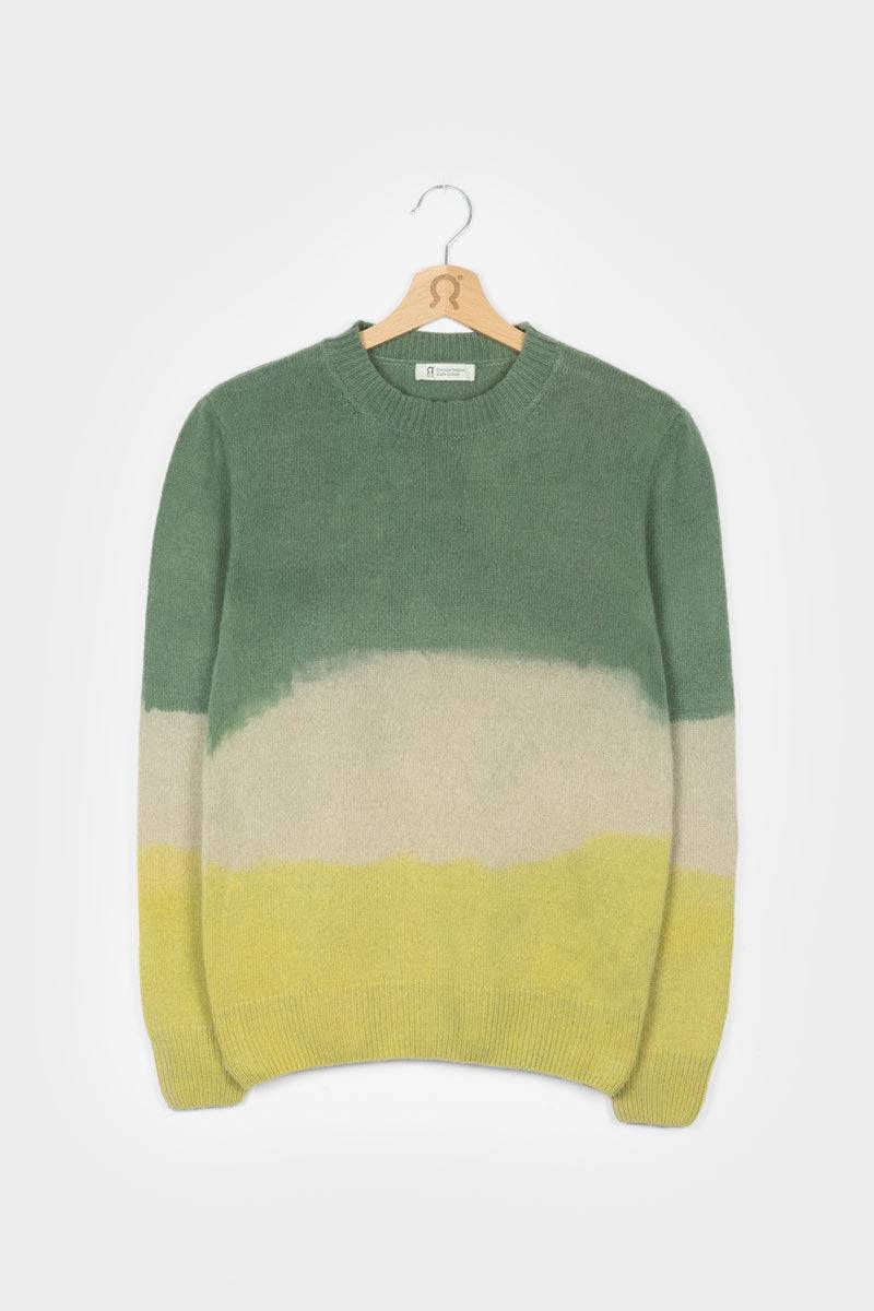 Rifò FIAMMETTA Maglia Girocollo Donna Cashmere Rigenerato Saldi