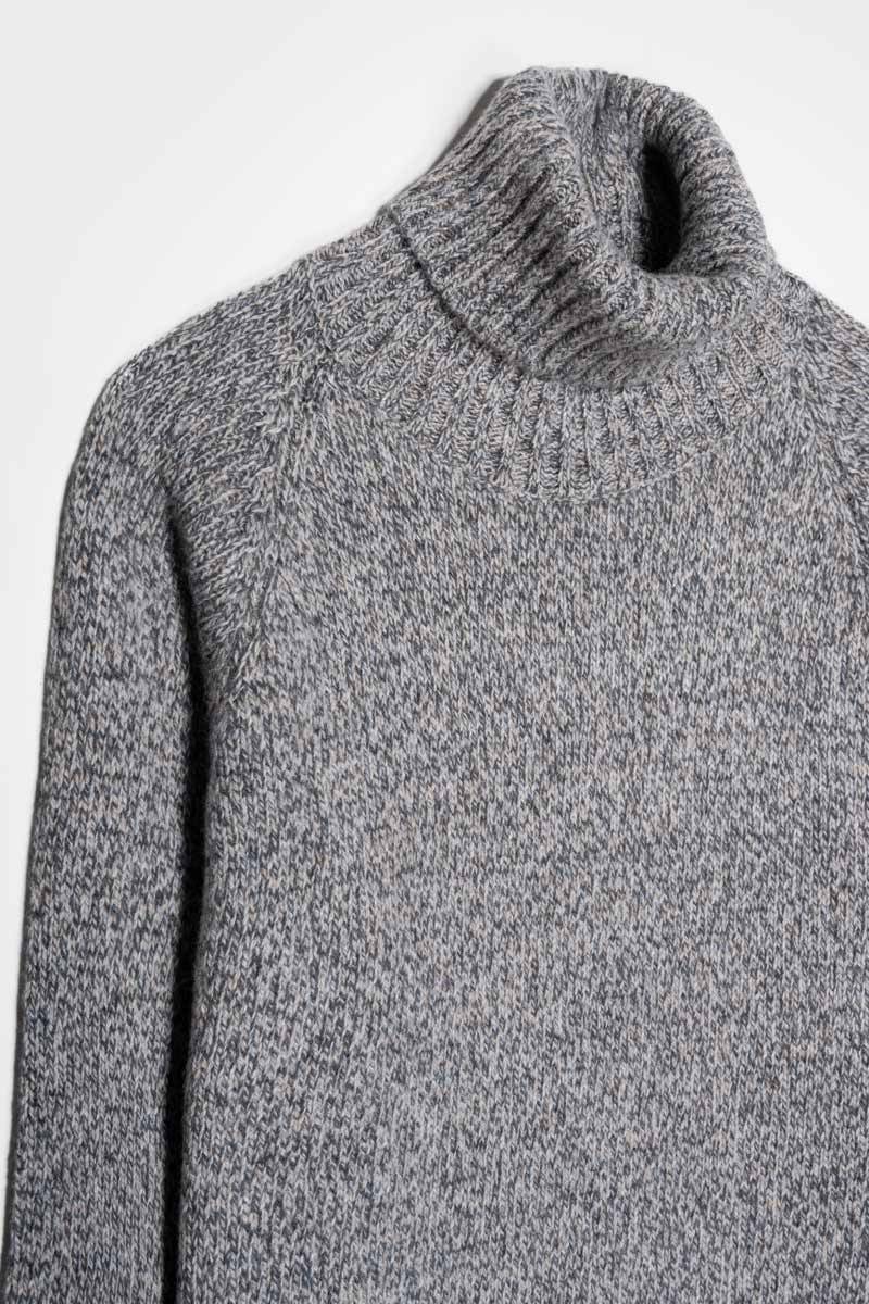 Rifò SUSANNA Maglia Collo Alto Donna Cashmere Rigenerato Hotsell