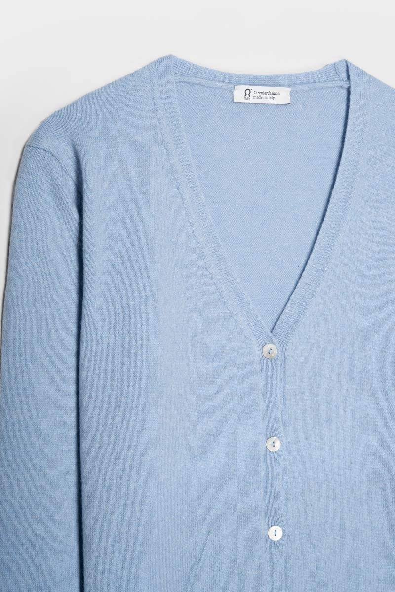 Rifò LETIZIA Cardigan Donna Light Cashmere Rigenerato Vendita Economica