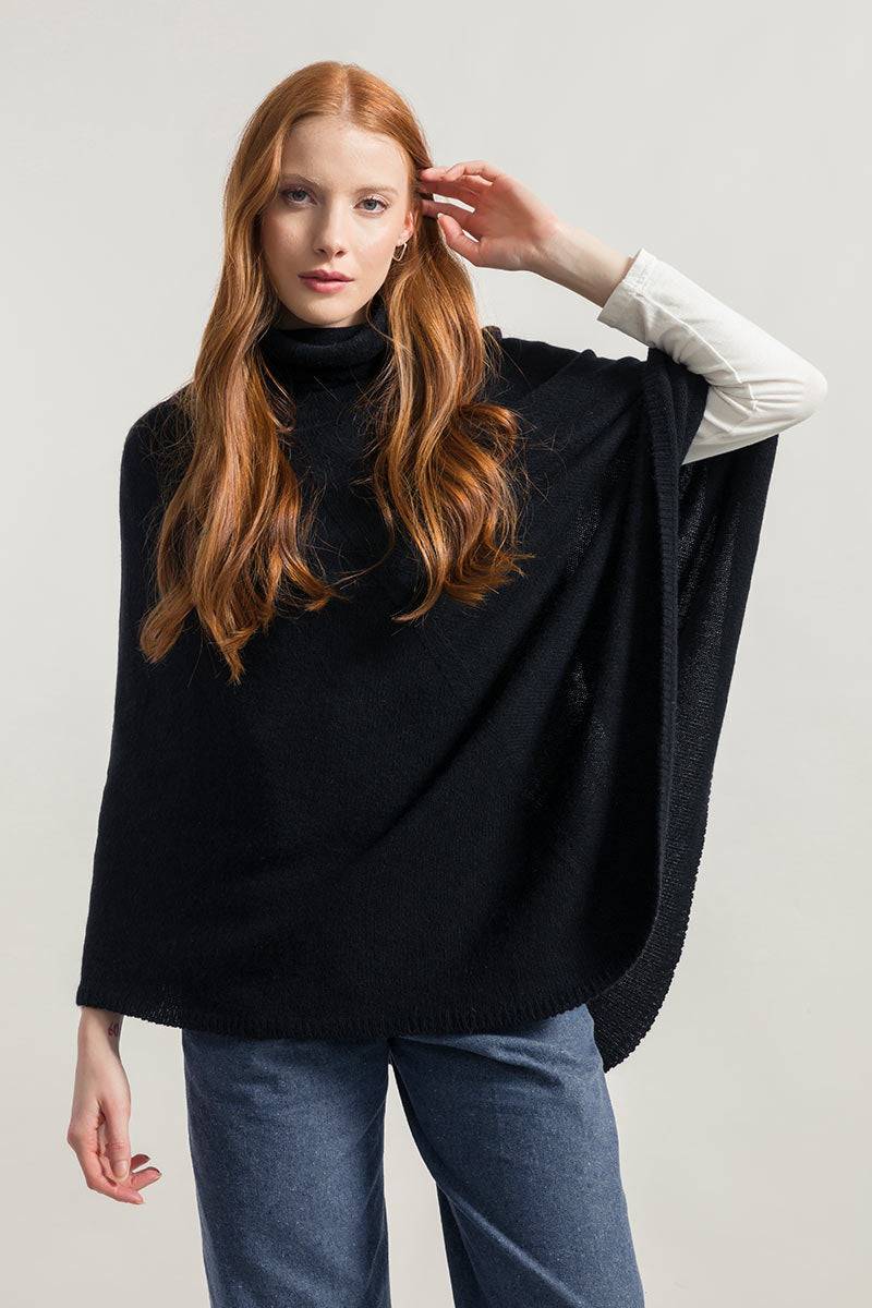 Rifò ELISABETTA Poncho Donna Cashmere Rigenerato I Più Venduti