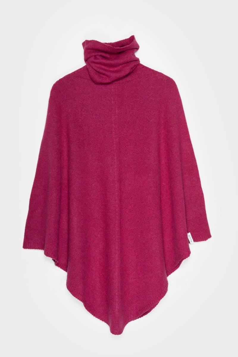 Rifò ELISABETTA Poncho Donna Cashmere Rigenerato Vendite Flash