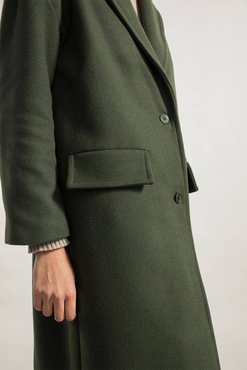 Rifò MARA Cappotto Donna Lana Rigenerata Negozio online di fabbrica