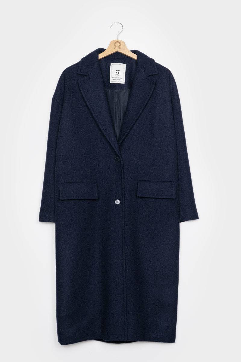 Rifò MARA Cappotto Donna Lana Rigenerata Prezzo di fabbrica