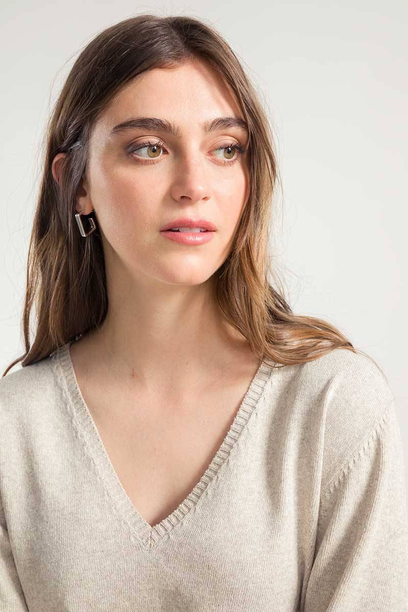 Rifò ARIANNA Maglia Donna Cotone Rigenerato Grande vendita