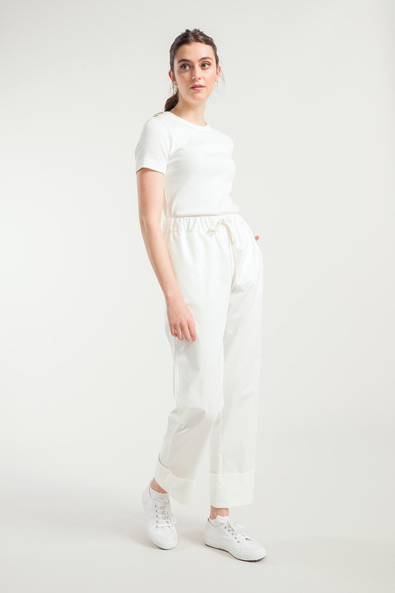 Rifò ELETTRA Pantaloni Donna Cotone Rigenerato Fornitura limitata