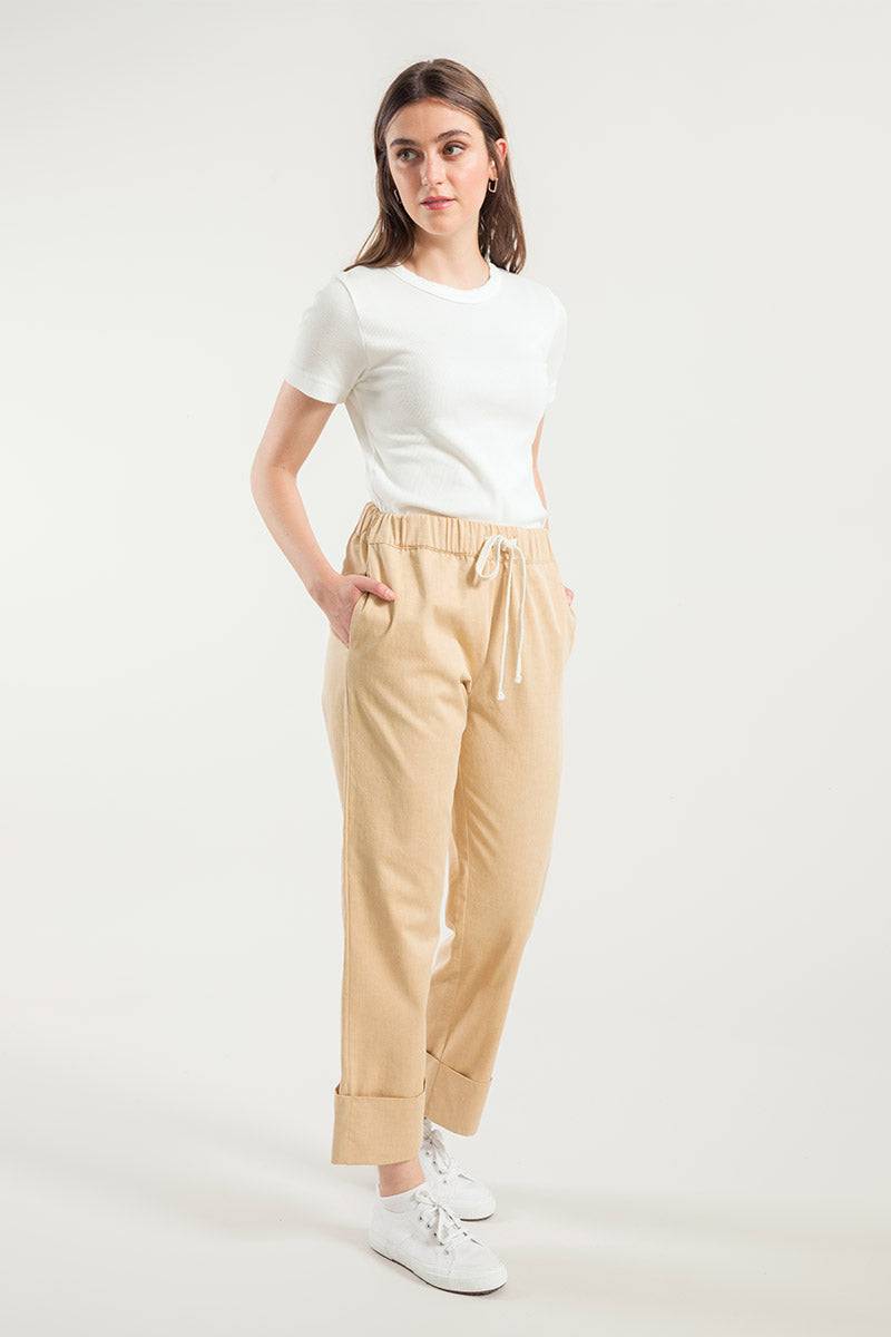 Rifò ELETTRA Pantaloni Donna Cotone Rigenerato Shopping online