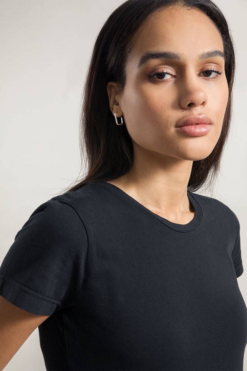 Rifò FRANCA T-shirt Donna Cotone Rigenerato Offerta natalizia