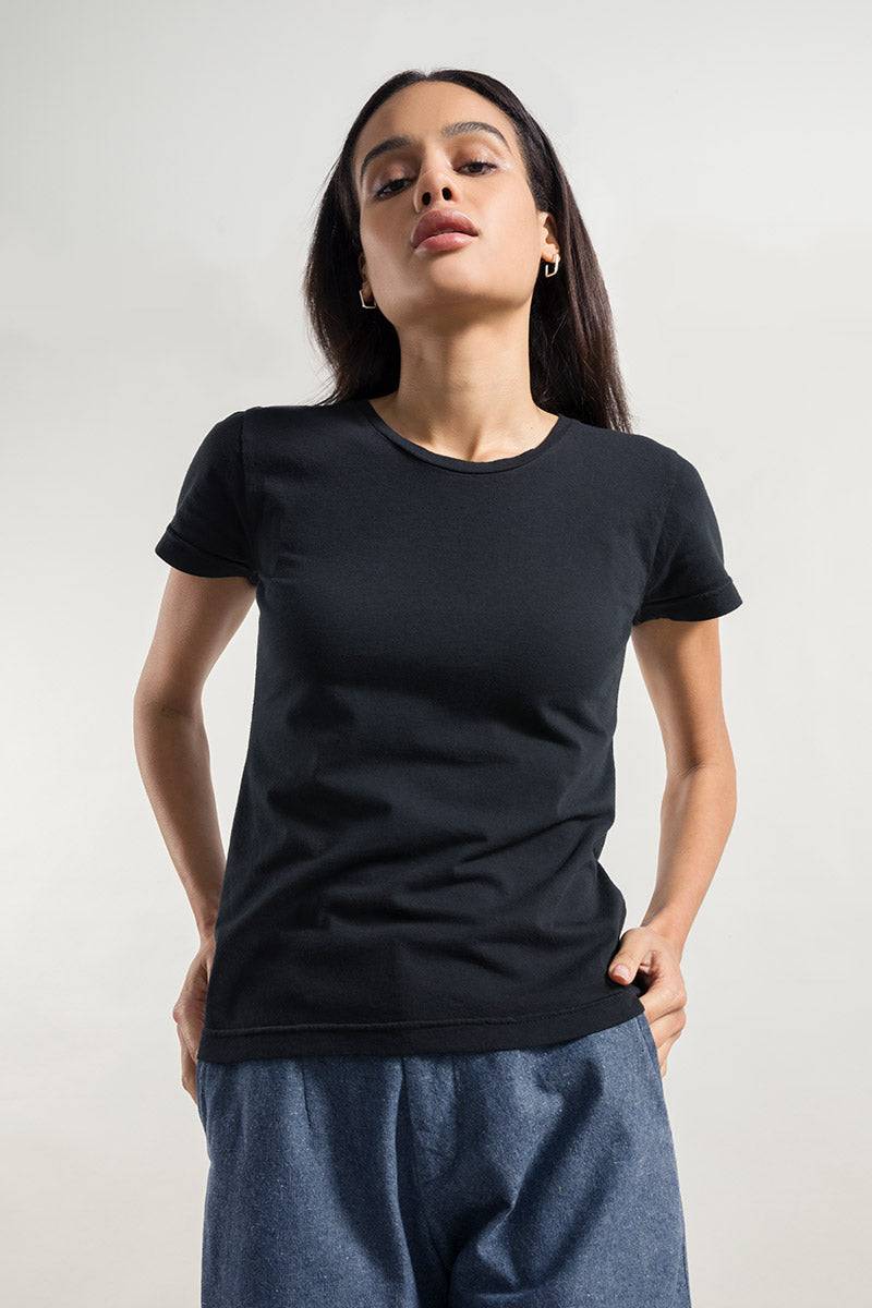 Rifò FRANCA T-shirt Donna Cotone Rigenerato Offerta natalizia