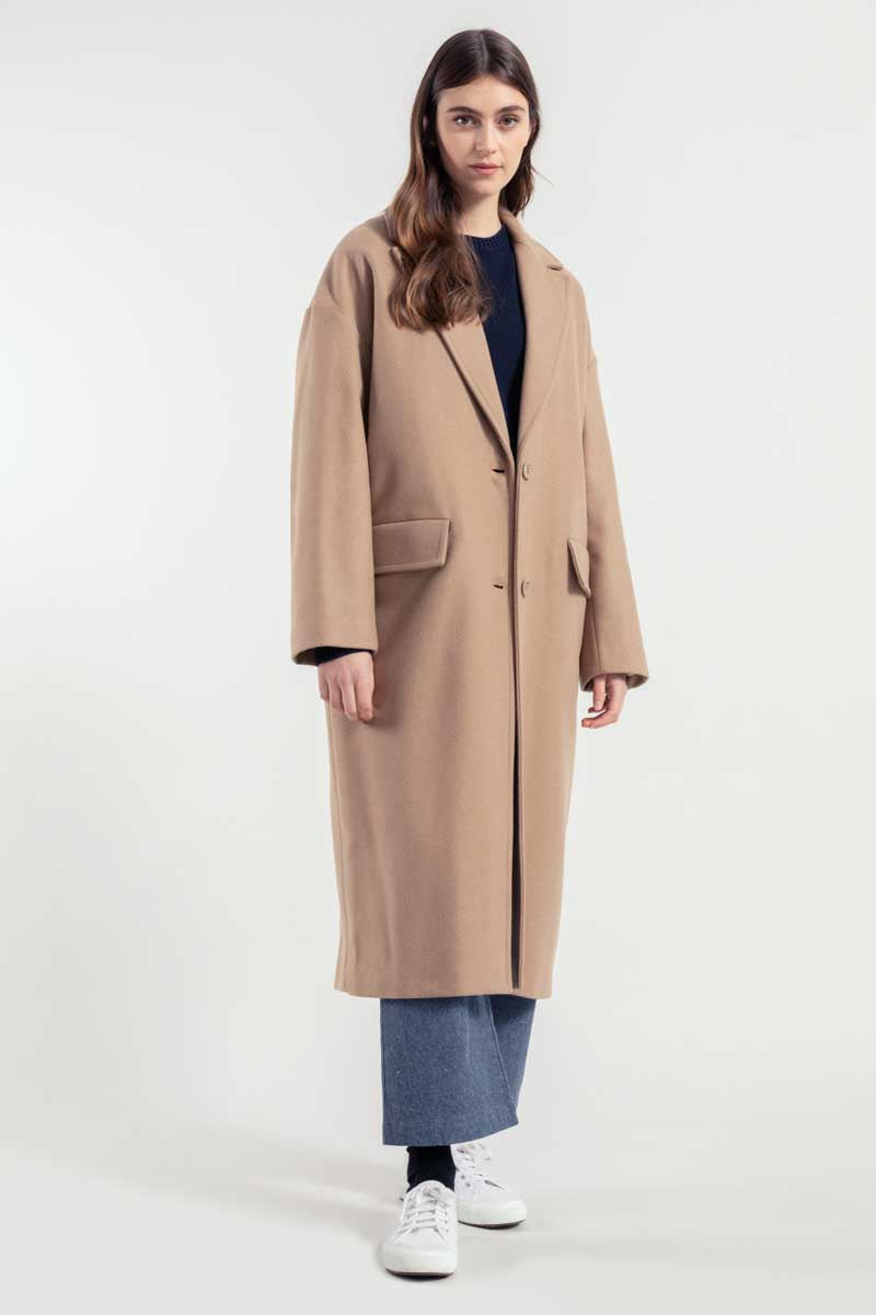 Rifò MARA Cappotto Donna Lana Rigenerata Offerta temporanea