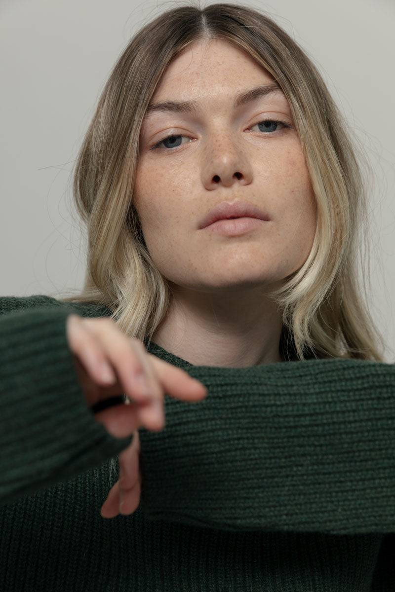 Rifò MELISSA Maglia Girocollo Donna Cashmere Rigenerato Grandi sconti