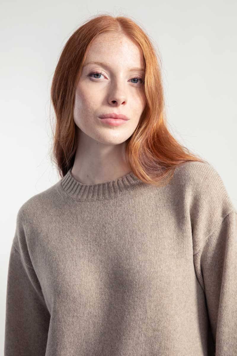 Rifò SELVAGGIA Abito Donna Lana Rigenerata Enormi risparmi