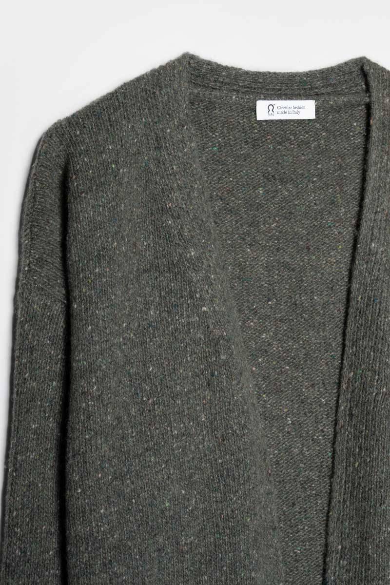 Rifò PALOMA Cardigan Donna Cashmere Rigenerato Ritorno libero