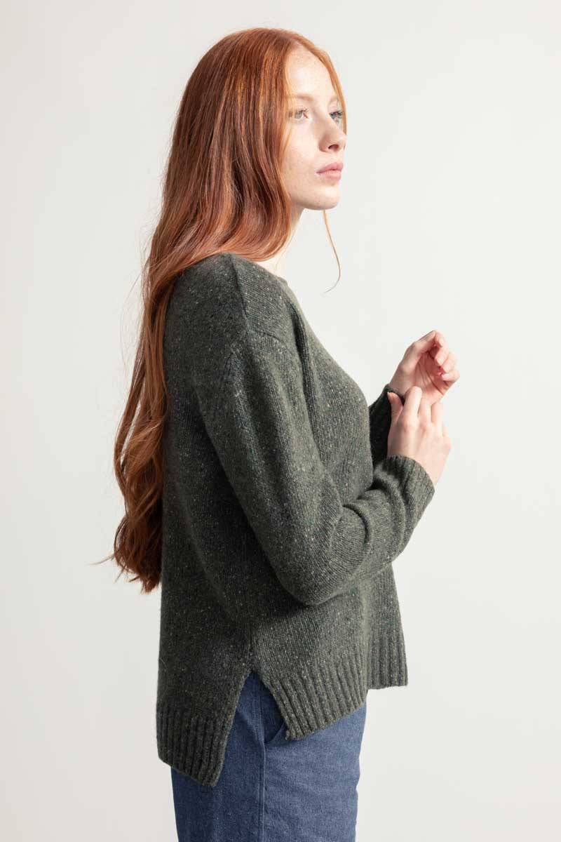 Rifò ELOISA Maglia Donna Cashmere Rigenerato Rilascio limitato