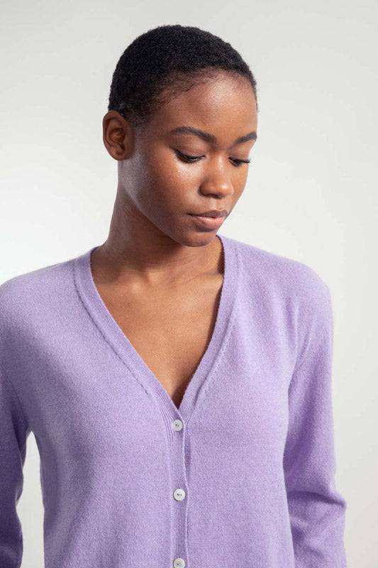 Rifò LETIZIA Cardigan Donna Light Cashmere Rigenerato Latest stili