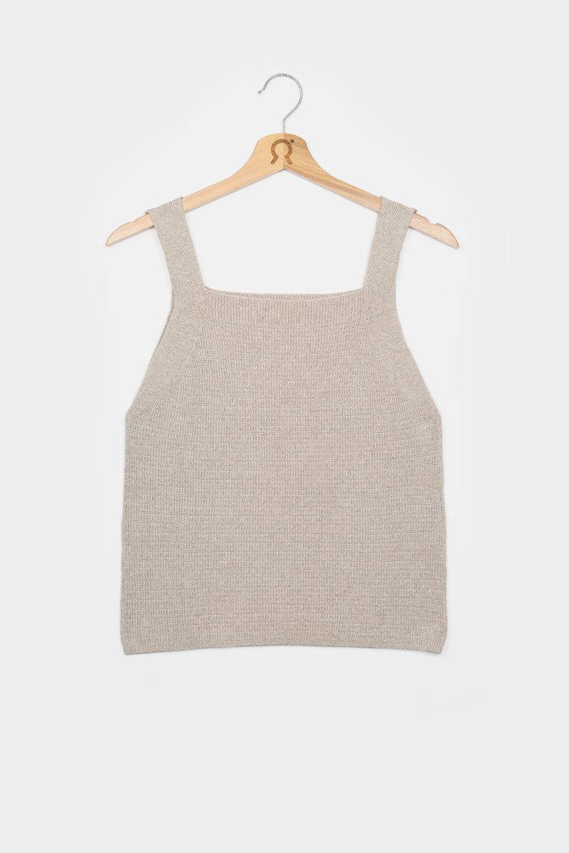 Rifò SOLE Canotta Spalla Larga Donna Cotone Rigenerato Fino al 65% di sconto
