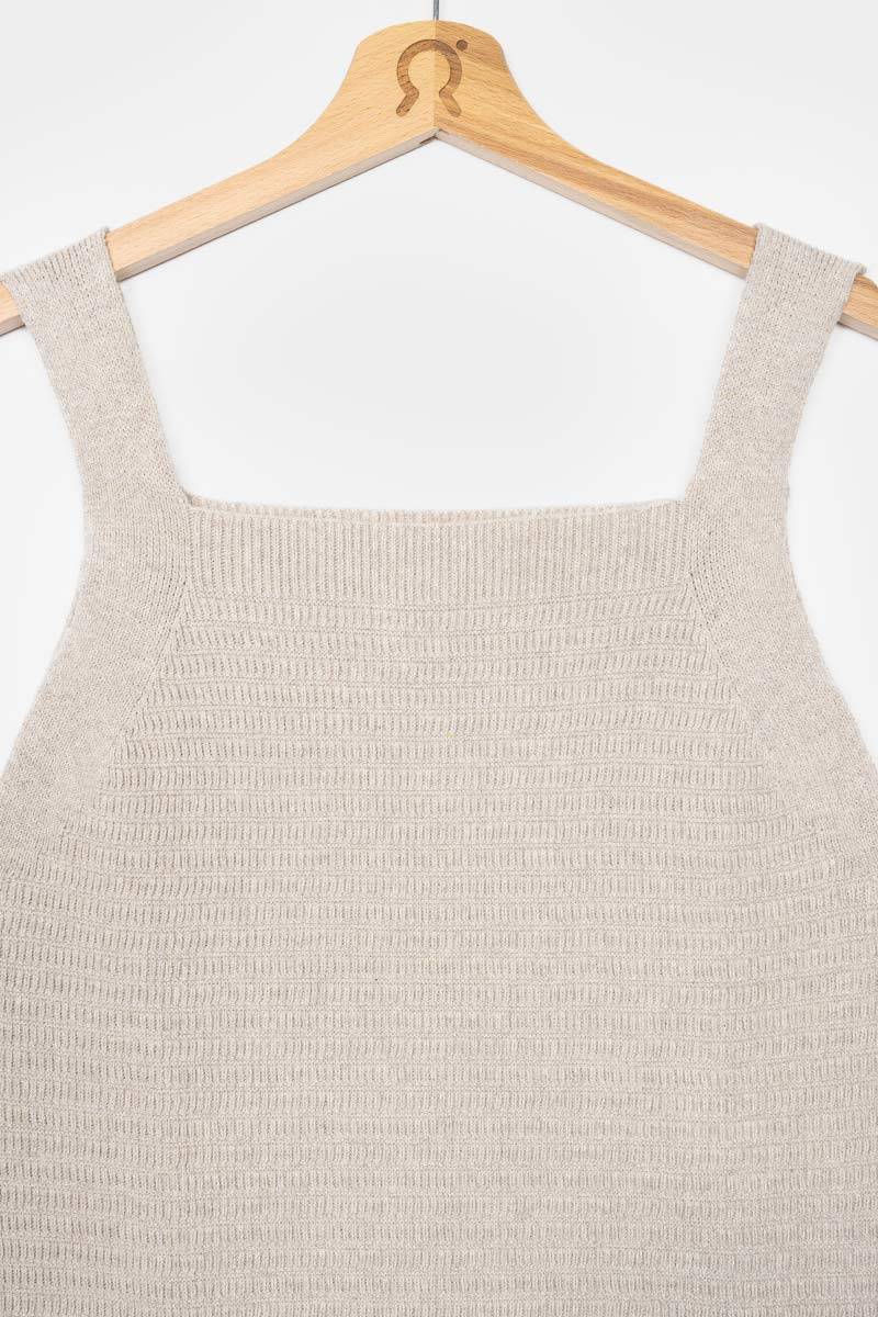 Rifò SOLE Canotta Spalla Larga Donna Cotone Rigenerato Fino al 65% di sconto