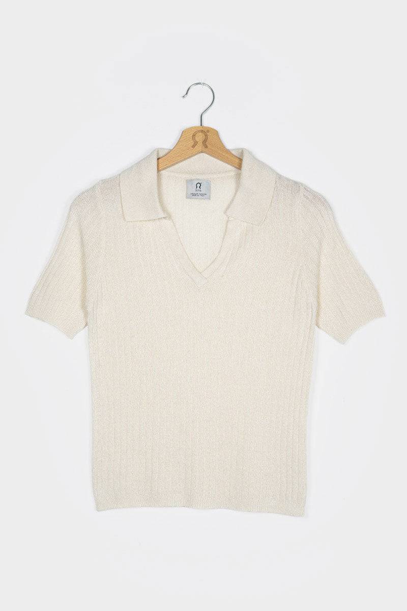 Rifò GIGI Polo Donna Seta Rigenerata Fino al 55% di sconto