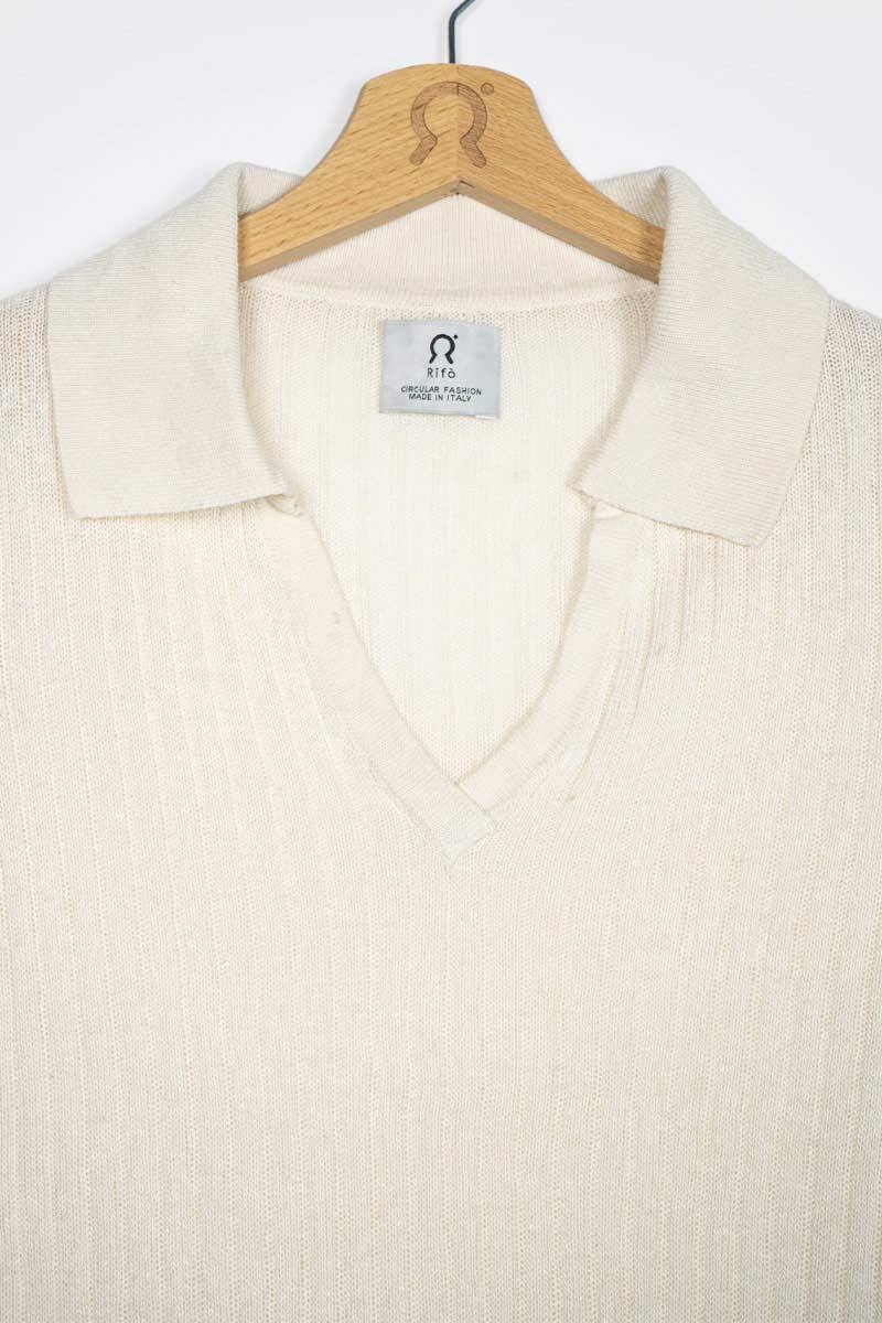 Rifò GIGI Polo Donna Seta Rigenerata Fino al 55% di sconto