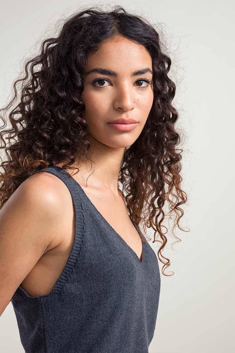 Rifò CLARA Canotta Donna Cotone Rigenerato Discount Store per i nuovi prodotti