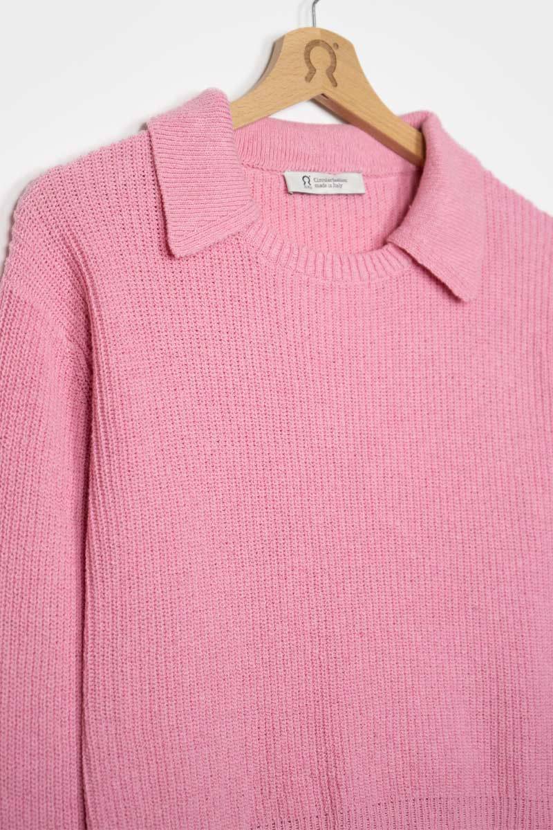 Rifò OLIVIA Maglia Donna Cotone Rigenerato 50% di sconto con spedizione gratuita