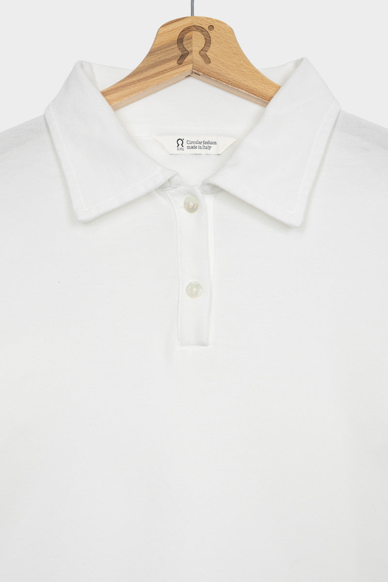 Rifò LUDO Maglia Polo Donna Cotone Rigenerato Vendita