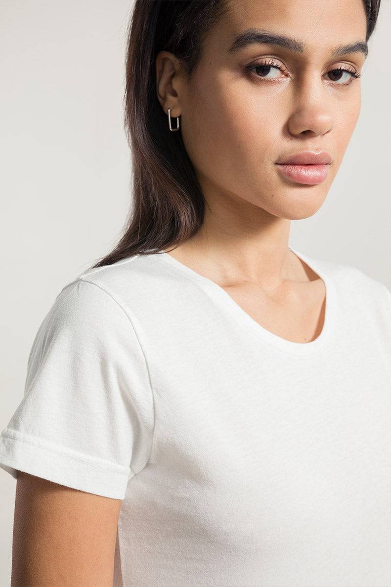 Rifò FRANCA T-shirt Donna Cotone Rigenerato Promozione