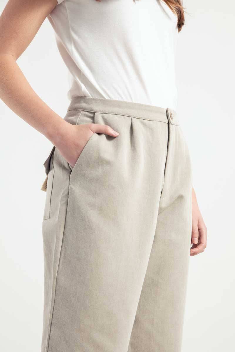 Rifò NOVILIA Pantaloni Donna Cotone Rigenerato Acquista Ora